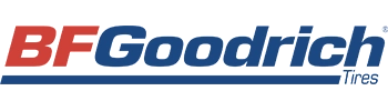 Logo BFGoodrich, marque de pneus avec laquelle Fast Depann travaille